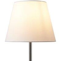 Lighting Collection Tc Tapered Shade 20Cm White Lamp Shade
