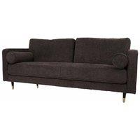 Lemon Pavilion Furniture and Decor Hampton Grey Large Sofa - Lounge furniture - L91 x W210 x H89 cm