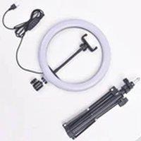 Havendro 14 inch LED Live Ring Light with 2.1M Tripod Stand Phone Holder in White | Size: 14 inches