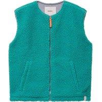Gandys Women's Harlem Fleece Gilet in Teal | Size: Medium