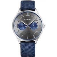 Bering Time Men's 11539-873 39mm Quartz Watch in Blue