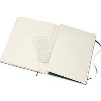 Moleskine Classic XL Hard Cover Ruled Notebook in Dark Blue