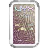 NYX Professional Makeup Buttermelt Highlighter 5g in Butta In Black