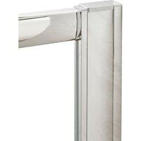 Balterley Wetroom Accessories Profile Extension Kit Chrome 1850mm in Silver