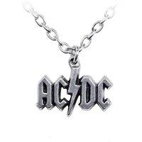 AC/DC Men's Logo Necklace in Silver