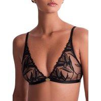 Aubade Women's Sweet Euphoria Triangle Bralette in Black | Size: 8