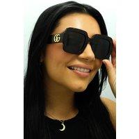 Gucci Women's Square Havana Brown GG1547S