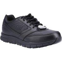 Skechers Men's Nampa Occupational Shoes in Black | Size: 6