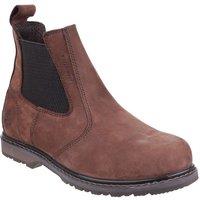 Amblers Men's 'AS148 SPERRIN' Safety Boots in Brown | Size: 13