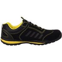 Portwest Men's Steelite Lusun Safety Trainer Footwear in Black | Size: 7