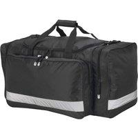 Shugon Men's Glasgow Jumbo Kit Holdall Duffle Bag - 75 Litres Pack of 2 in Black