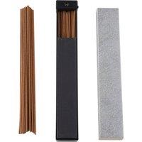 Living and Home Incense Sticks Set with Incense Holder in Natural