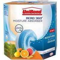 UniBond Aero 360 Moisture Absorber Citrus Refills in Blue
