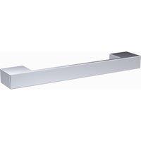 Balterley Square D Shape Furniture Handle 24 x 128 mm - Chrome in Silver