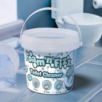 Clarsen Foaming Toilet Bowl Cleaner Powder, Removes Stains in Blue