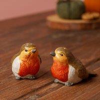 Country Living Autumn Harvest Robin Salt & Pepper Pots
