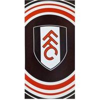 Fulham FC Pulse Beach Towel in Dark Red