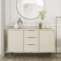 GFW Nervata Sideboard in Ivory