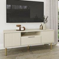 GFW Nervata TV Unit in Ivory