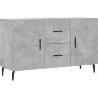 Berkfield Home Sideboard Concrete Grey 100x36x60 cm Engineered Wood | Size: 100 x 36 x 60 cm