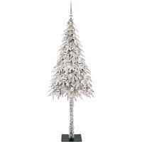 Berkfield Home Stunning Christmas Tree with 300 LEDs White 210 cm PE & Steel
