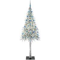 Berkfield Home Stunning Christmas Tree with 300 LEDs White 210 cm PE & Steel