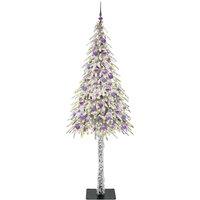 Berkfield Home Stunning Christmas Tree with 300 LEDs White 210 cm PE & Steel
