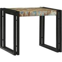 Berkfield Home Traditional 2 Piece Coffee Table Set Solid Wood Reclaimed