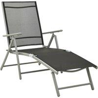 Berkfield Home Comfortable 3 Piece Garden Lounge Set Textilene & Aluminium Silver in Black