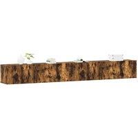 Berkfield Home Classic 3 Piece TV Cabinet Set Smoked Oak Engineered Wood in Brown