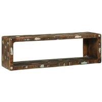 Berkfield Home Modern 3 Piece TV Cabinet Set Multicolour Solid Wood Reclaimed
