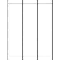Berkfield Home Durable 3-Panel Room Divider White 150x200 cm Fabric