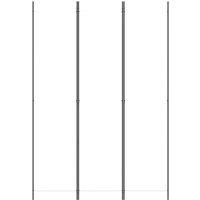 Berkfield Home Durable 3-Panel Room Divider White 150x220 cm Fabric