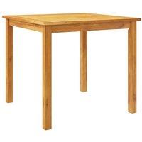 Berkfield Home Beautiful 5 Piece Garden Dining Set Solid Wood Acacia in Brown
