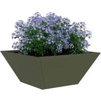 Berkfield Home Gorgeous 5 pcs Olive green 35 x 35 x 15 cm Steel