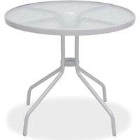 Berkfield Home Decorative 6 Piece Outdoor Dining Set Steel & Textilene Grey