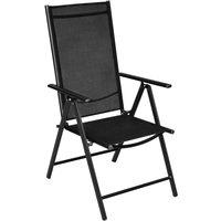 Berkfield Home Soft 7 Piece Garden Dining Set Aluminium Black