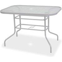 Berkfield Home Decorative 8 Piece Outdoor Dining Set Steel & Textilene Grey