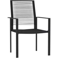 Berkfield Home Decorative 9 Piece Garden Dining Set Black