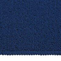 Berkfield Home Decorative Anti Slip Stair Mats 15 pcs 75x20 cm Navy Blue Rectangular | Size: Medium