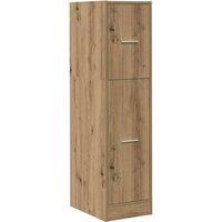 Berkfield Home Elegant Apothecary Cabinet Artisian Oak 30x41x118 cm Engineered Wood in Brown | Size: 30 x 41 x 118 cm