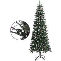 Berkfield Home Beautiful Artificial Christmas Tree with Stand Green 240 cm PVC