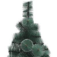 Berkfield Home Beautiful Artificial Christmas Tree with Stand Green 240 cm PET