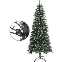 Berkfield Home Beautiful Artificial Christmas Tree with Stand Green 150 cm PVC