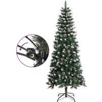 Berkfield Home Beautiful Artificial Christmas Tree with Stand Green 180 cm PVC