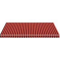 Berkfield Home Durable Awning Top Sunshade Canvas Orange & Brown 450x300 cm