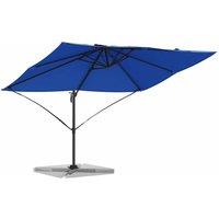 Berkfield Home Modern Azure Blue Cantilever Umbrella Azure Blue