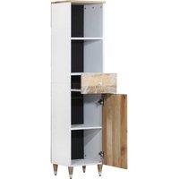 Berkfield Home Beautiful Bathroom Cabinet 38x33.5x160 cm Solid Wood Mango in Brown