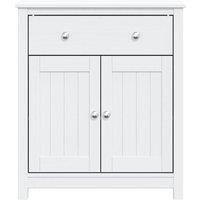 Berkfield Home Beautiful Bathroom Cabinet BERG White 69.5x34x80 cm Solid Wood Pine