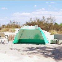 Berkfield Home Beautiful Beach Tent 2-Person Sea Green Quick Release Waterproof